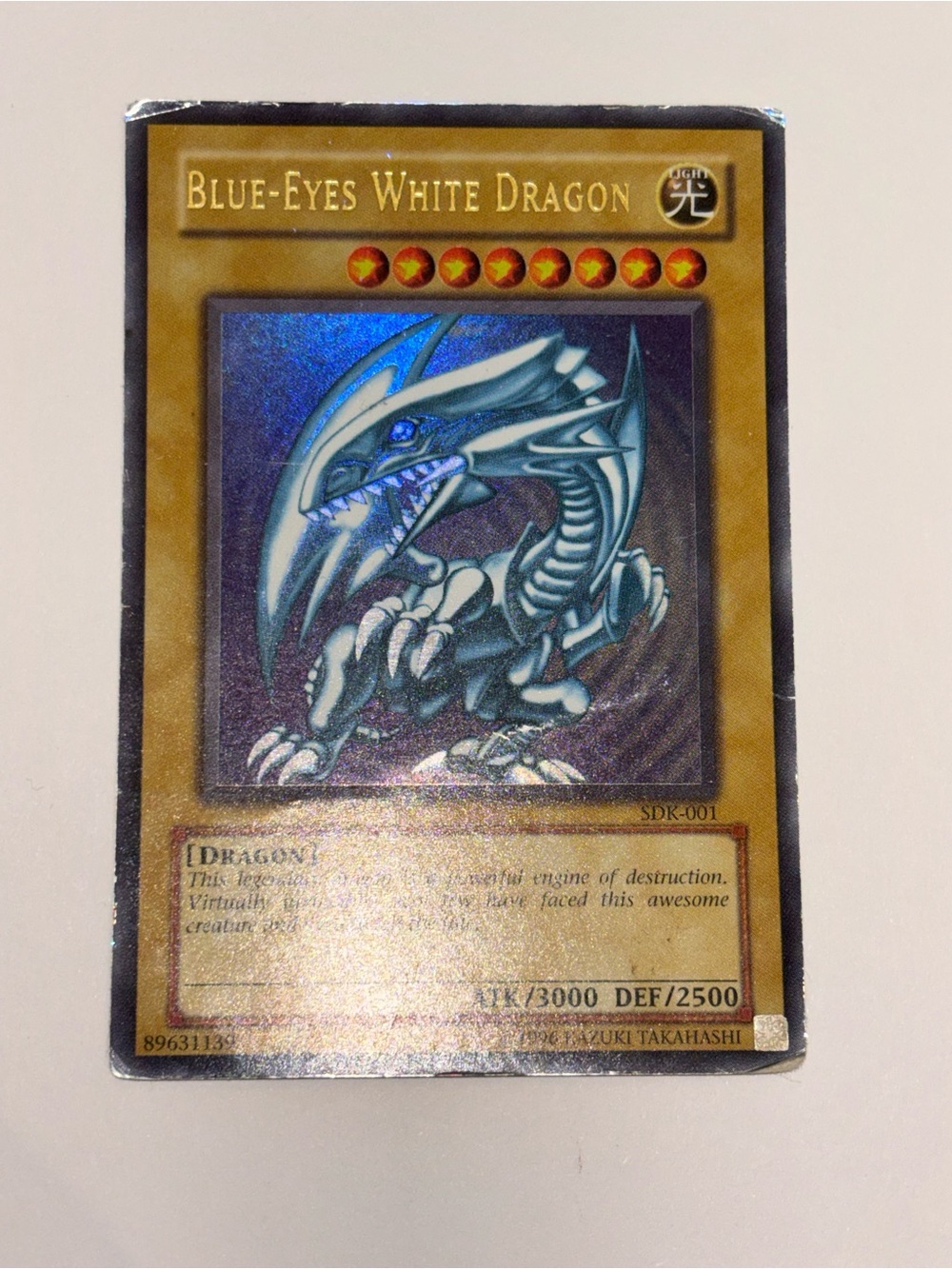 Blue-Eyes White Dragon Yu-Gi-Oh! Collectible Card